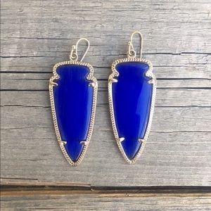 Kendra Scott Skylar Earrings in Cobalt
